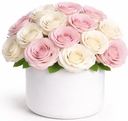 ורדים בכלי קרמיקה - לבחירת צבע וגודל. החל מ-299 ש"ח