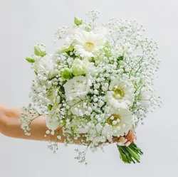 זר כלה - אהבה לבנה.