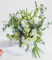 זר כלה - White Harmony