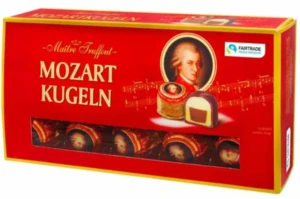 שוקולד - Mozartkugein. 200 גרם. כשר לפסח.