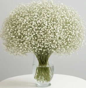 זר גיבסנית לבנה. החל מ-179 ש"ח.