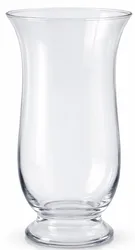 אגרטל זכוכית אלגנטי על רגל