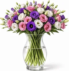 זר ליזיאנטוס. לבחירת צבע וגודל. החל מ-199 ש"ח